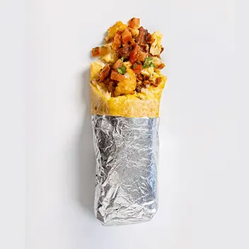 Bacon & Egg Breakfast Burrito